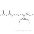 1-Propanamine, N- (1,3-diméthylbutylidène) -3- (triéthoxysilyl) CAS 116229-43-7